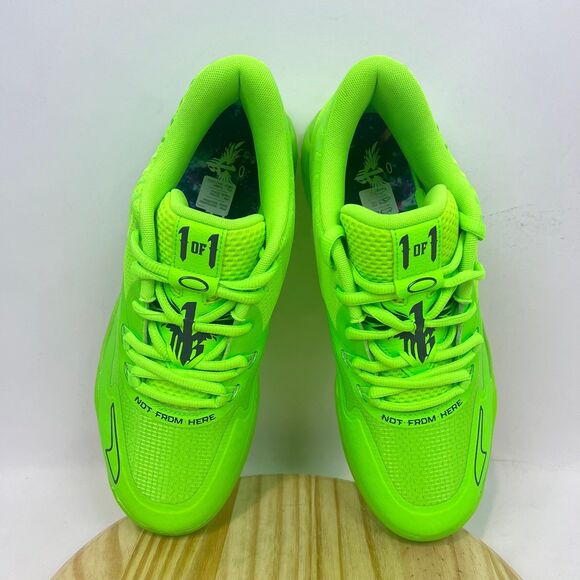 NEW Puma LaMelo Ball MB.01 Lo Green Gecko Men 376941-07 Size 10.5 - Picture 5 of 10